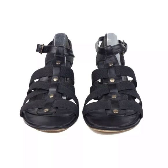 Weitzman Gladiator Elastic Strappy Sandals 7.5M - Picture 9 of 11